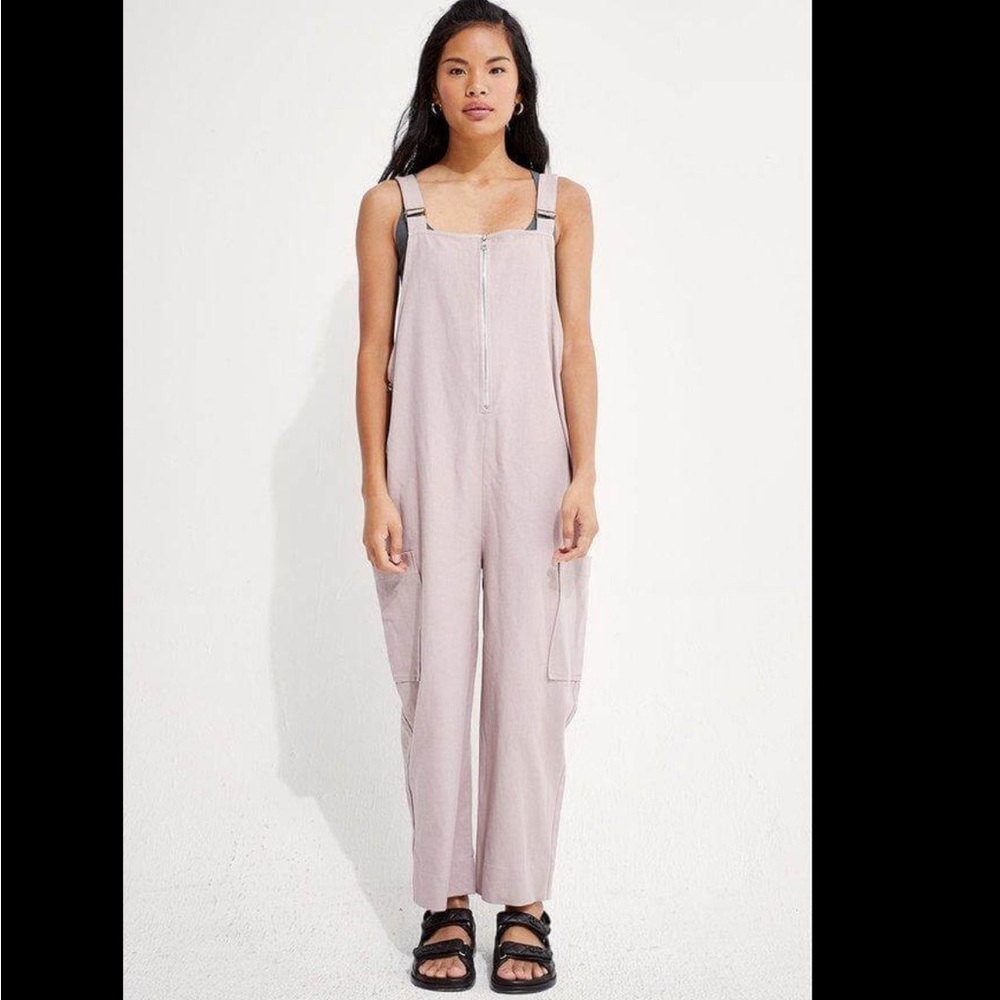 Hemp Overalls- Mushroom